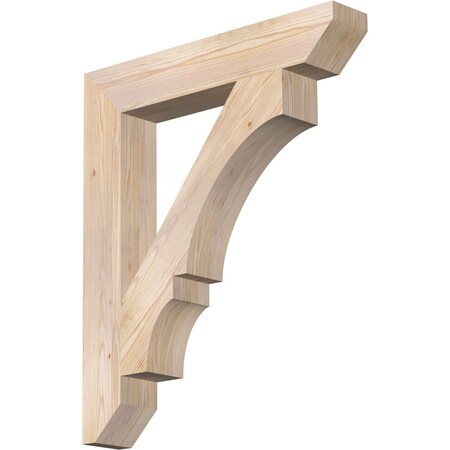 Ekena Millwork Balboa Slat Smooth Bracket, Douglas Fir, 5 1/2"W x 34"D x 40"H BKT06X34X40BOA06SDF